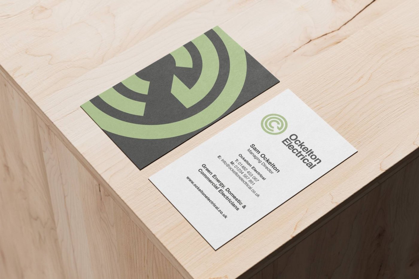Business card design